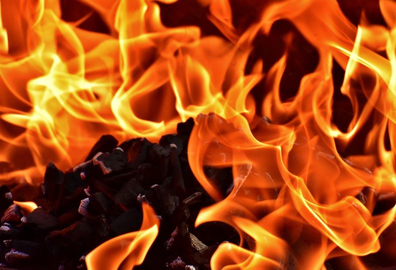 몸에 불붙는 꿈