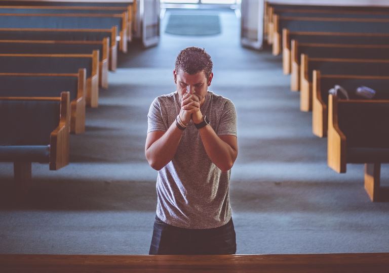 교회에 불나는 꿈