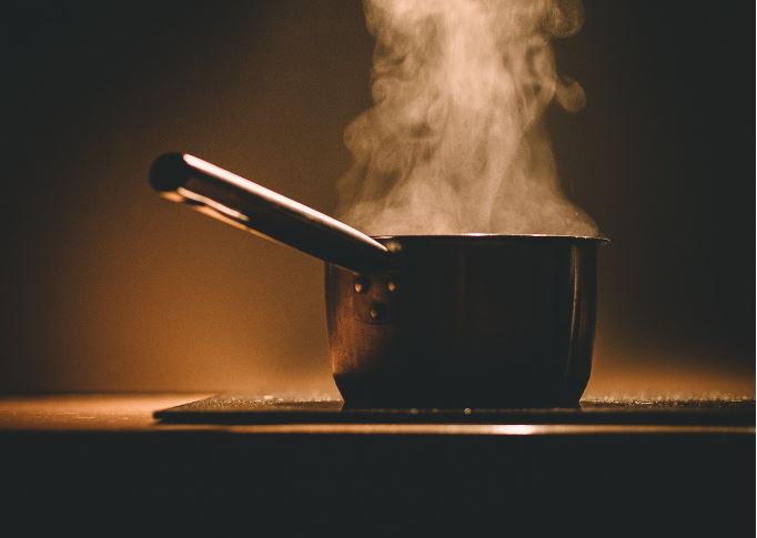 냄비에 불나는 꿈