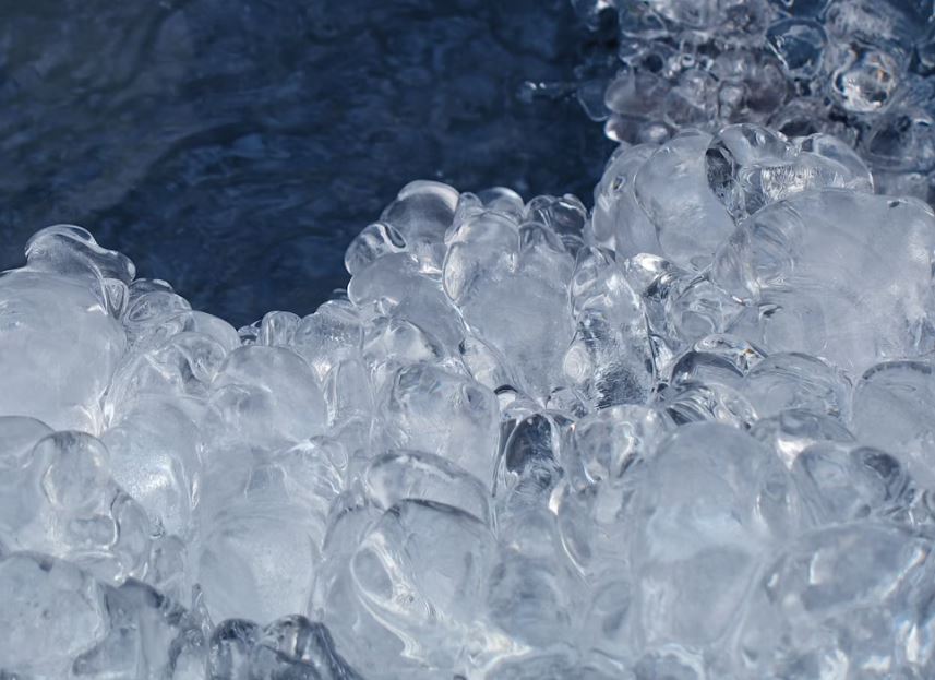 얼음 위를 걷고 있는 꿈