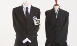 상복을 입은 사람 보는 꿈