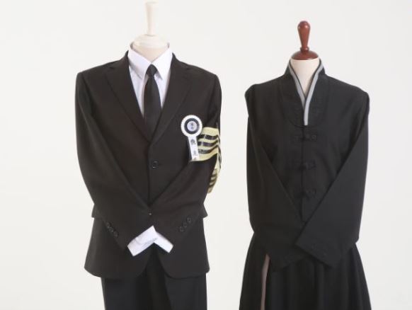 상복을 입은 사람 본 꿈