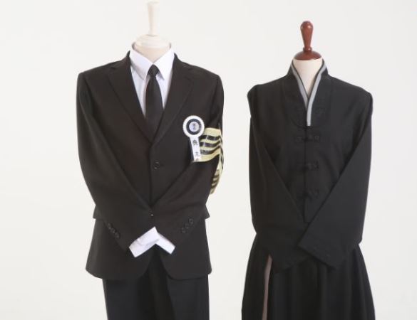 검은 상복 입은 사람을 본 꿈