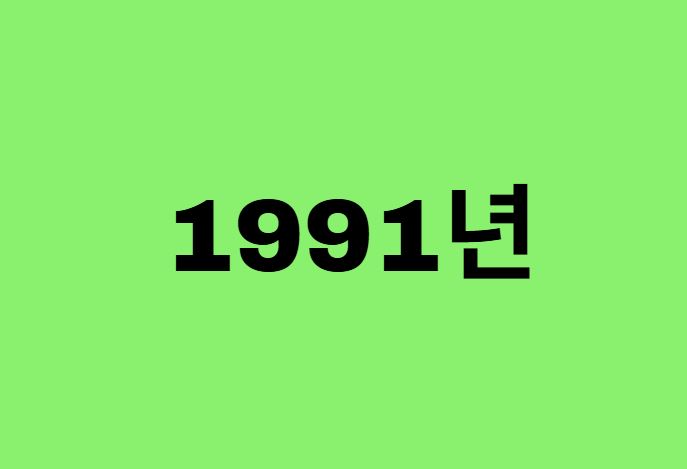 91년생, 1991년에 태어난 연예인