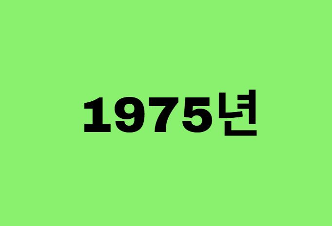 75년생, 1975년에 태어난 연예인