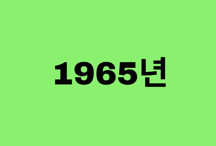 65년생, 1965년에 태어난 연예인