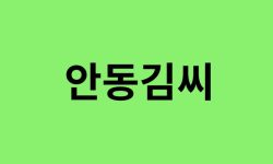 안동김씨 출신 연예인, 유명인 리스트 안동김씨 출신 연예인, 유명인